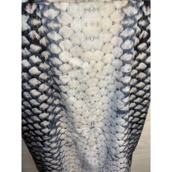 Snake Print Bodycon Midi Dress Women Size 8 By Faith In Love Polyester Blend Sle - Picture 9 of 10